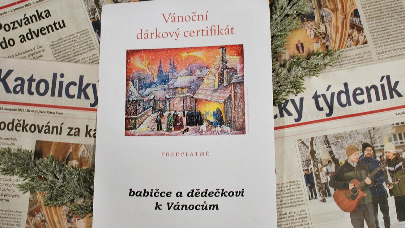 Nevíte, co darovat pod stromeček? Zkuste Katolický týdeník