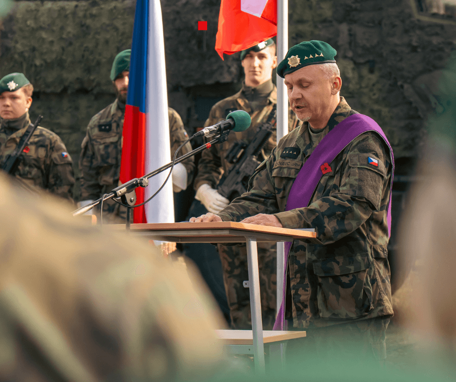 Vojenský kaplan Marek Chovanec: Služba vojákům i Bohu