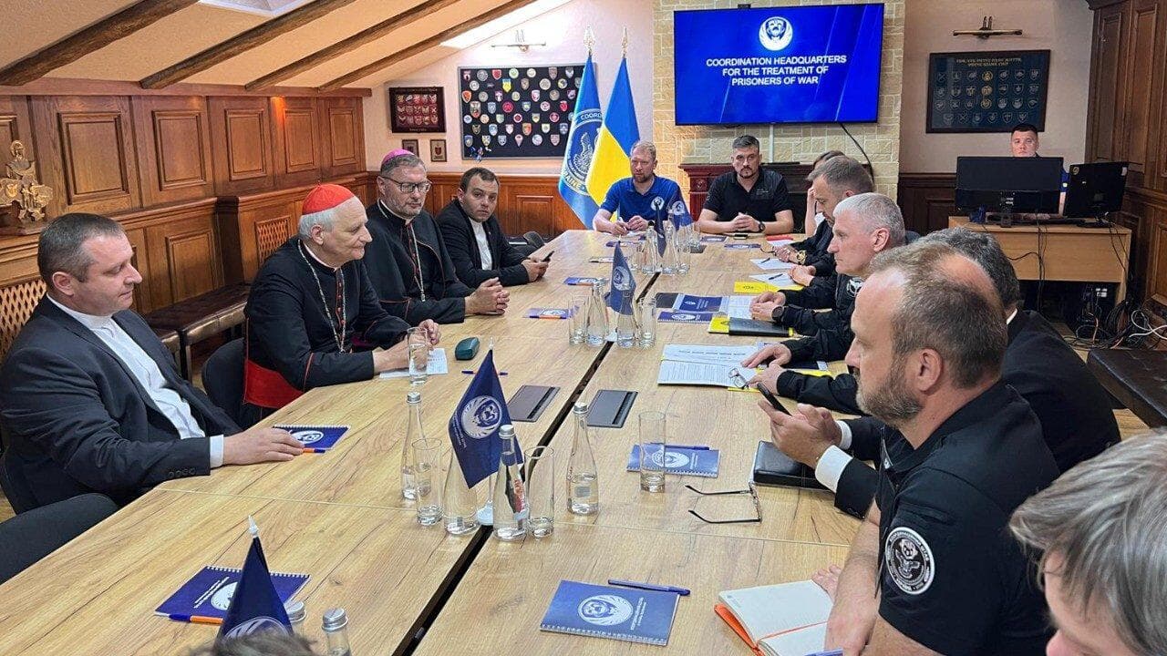 Kard. Zuppi na Ukrajině: Klíčovým krokem k míru repatriace dětí