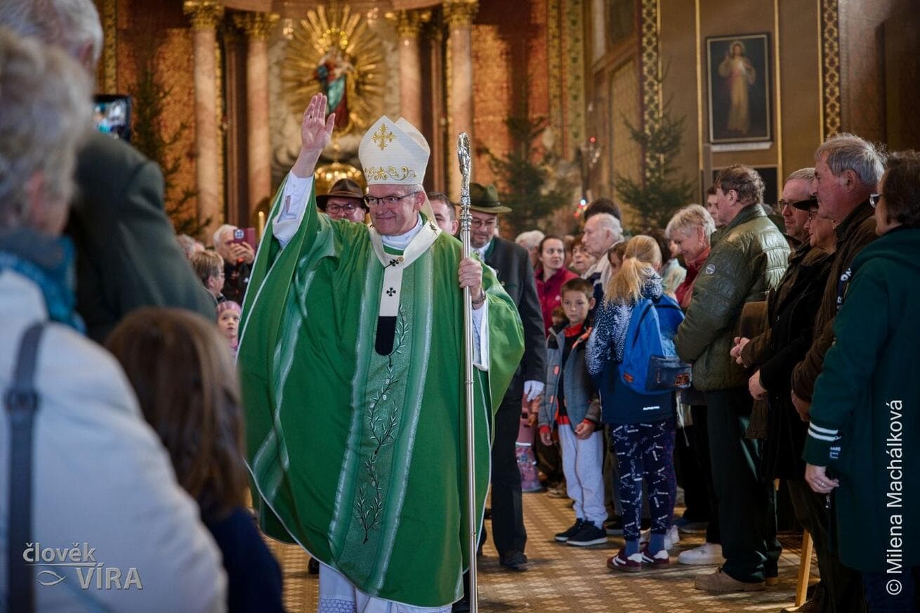 FOTOGALERIE: Hostýn ožil Svatohubertskou poutí