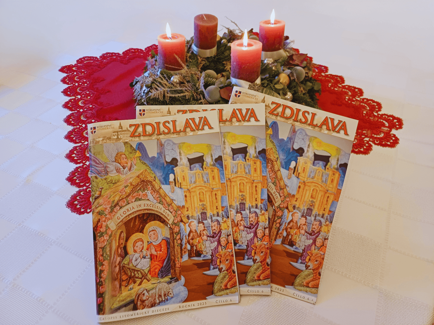 Vyšlo předvánoční vydání diecézního časopisu Zdislava