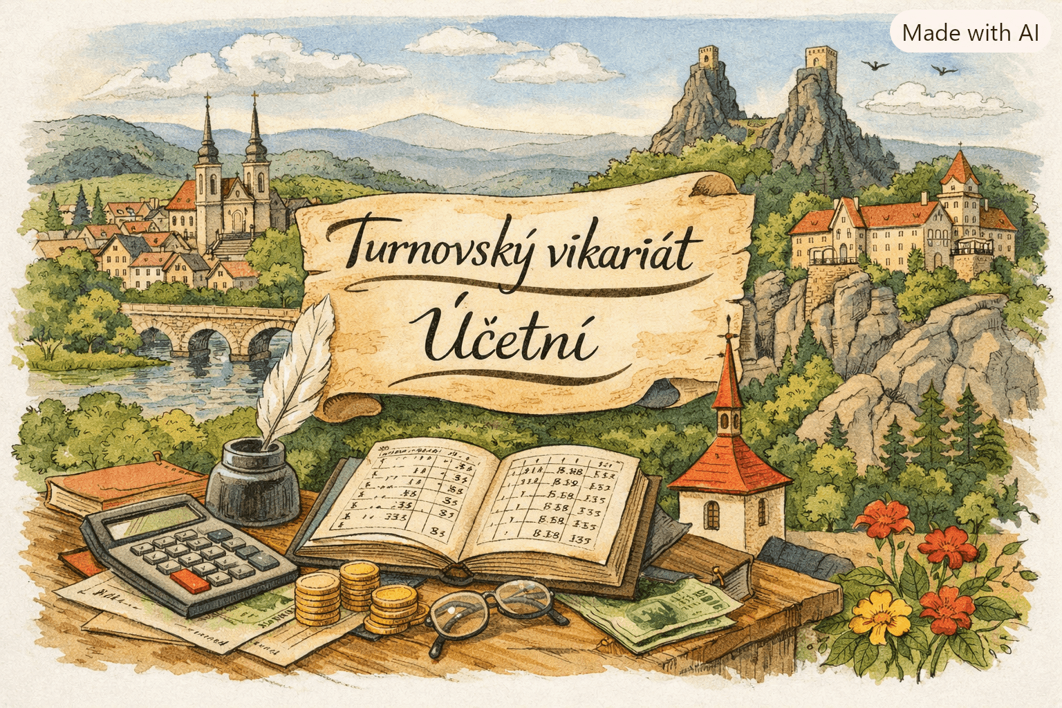 Biskupství litoměřické hledá vikariátní účetní pro turnovský vikariát