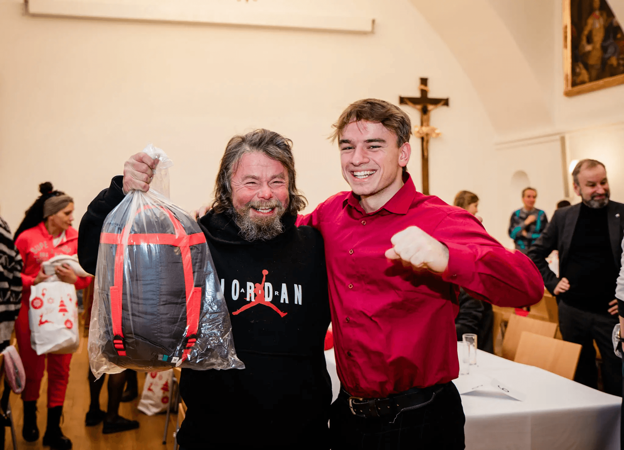 Vánoční oběd Komunity Sant’Egidio v Praze, Brně a Olomouci