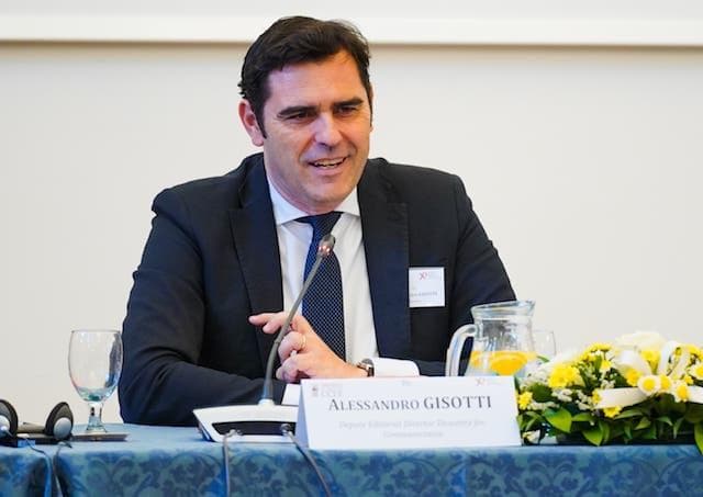 Alessandro Gisotti byl zvolen prezidentem skupiny EBU pro rozhlasové zpravodajství