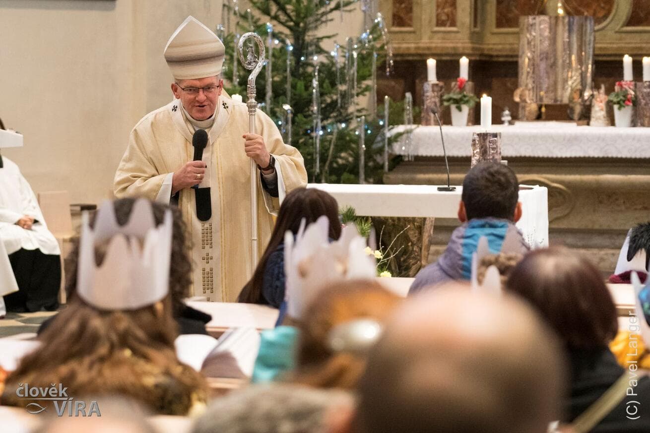 Požehnání koledníkům odstartovalo letošní Tříkrálovou sbírku