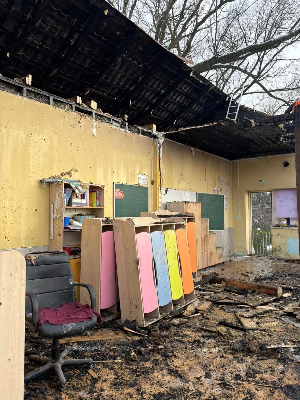 Olomoucké arcibiskupství pomůže obnovit vyhořelou ukrajinskou školu