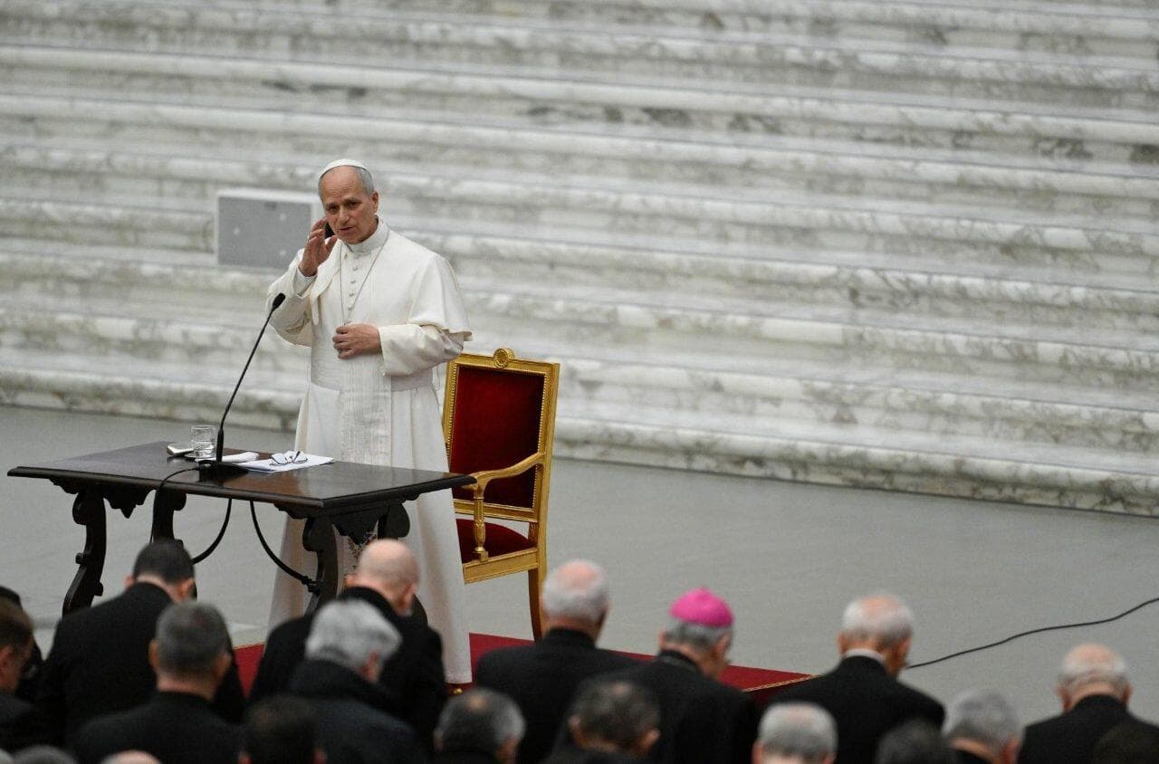 Římský biskup se setkal s kněžími své diecéze