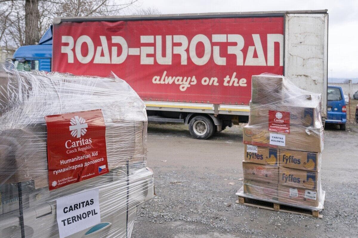Další kamion s pomocí na Ukrajinu odjel právě v den výročí války