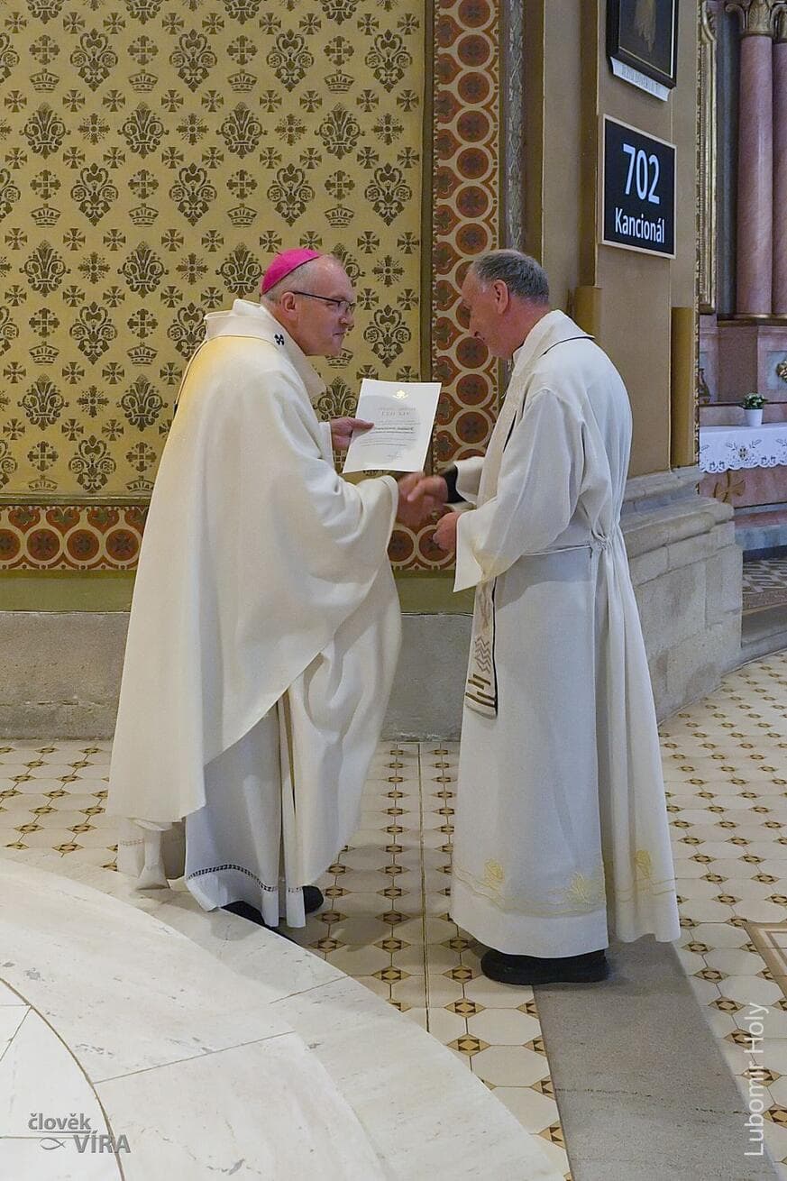 P. František Sedláček ze Štípy dostal od papeže titul monsignor