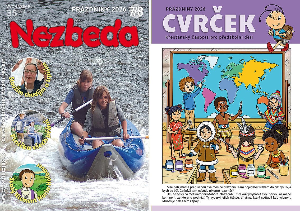 Vyšel prázdninový Nezbeda a Cvrček