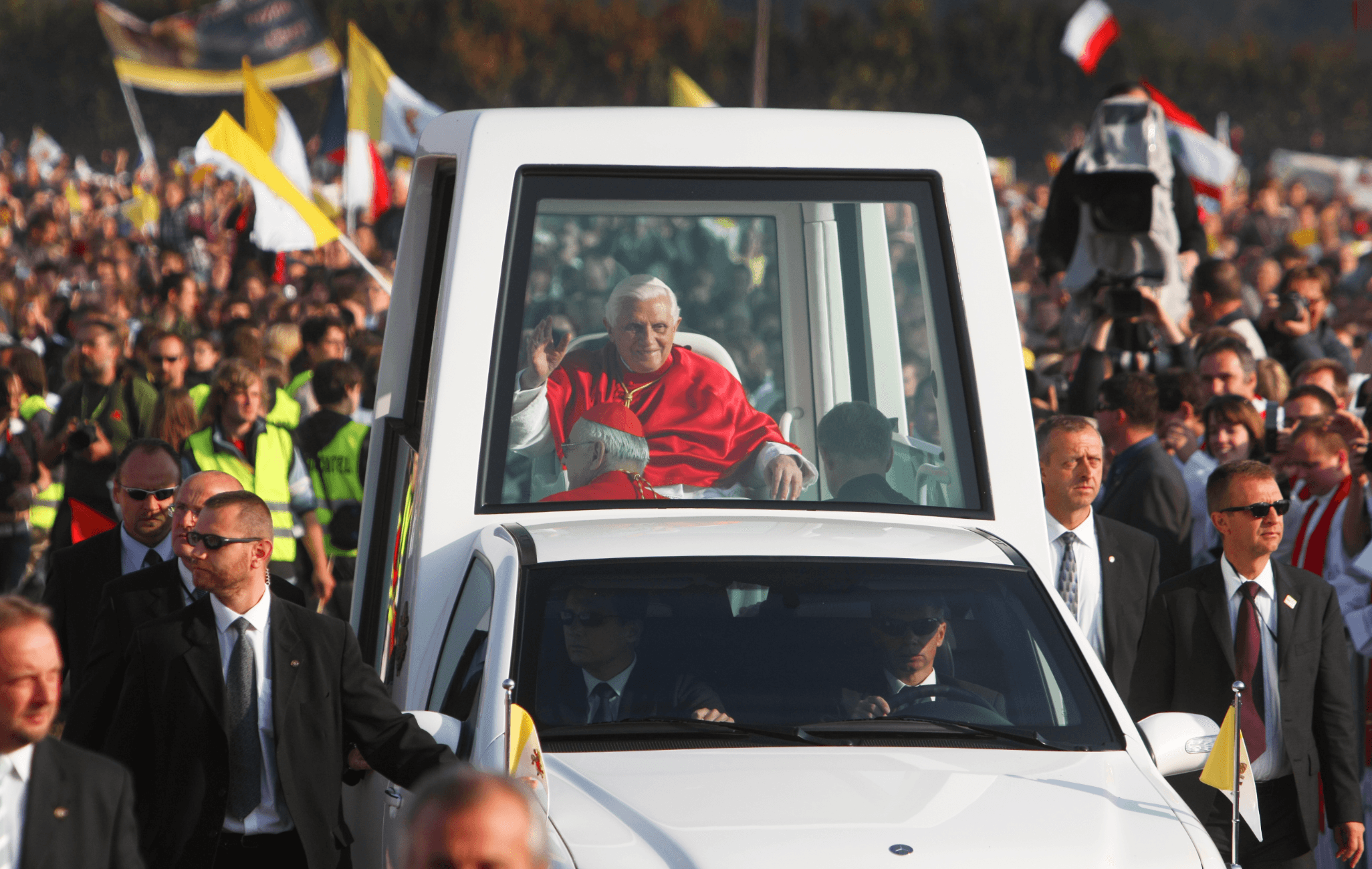 Před sedmnácti lety navštívil naši zemi papež Benedikt XVI.