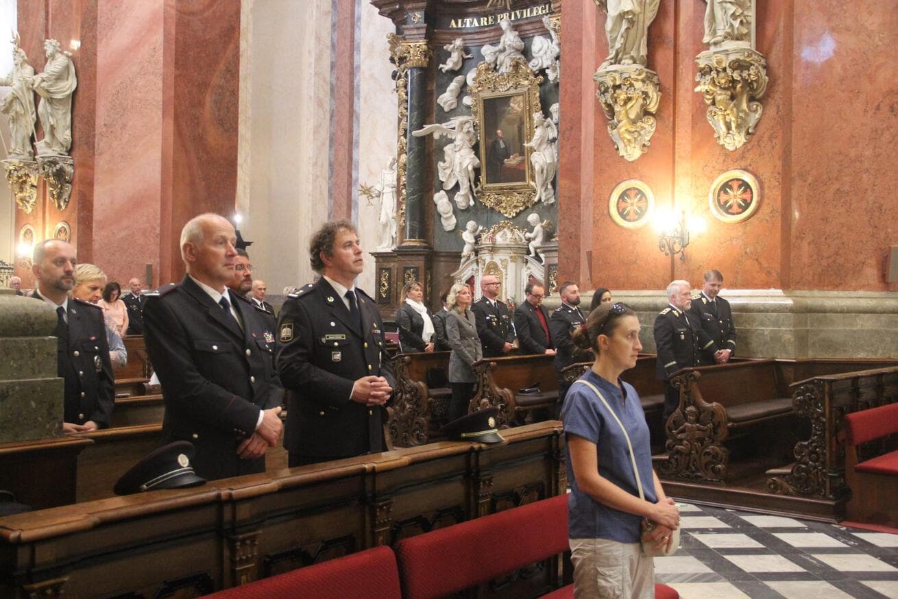 V Olomouci se při své pouti sešli policisté