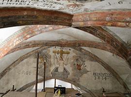Pokračující obnova klášterního kostela v Kadani z programu IROP