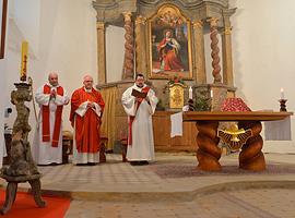 Poutní slavnost v Rynolticích s biskupem Janem Baxantem