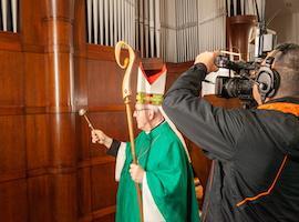Biskup Jan Baxant požehnal obnovené jablonecké varhany