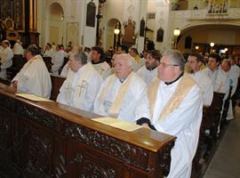 Missa chrismatis v katedrále sv. Štěpána v Litoměřicích