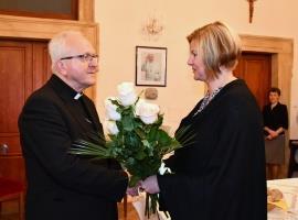 Litoměřický biskup Jan Baxant slavil 69. narozeniny