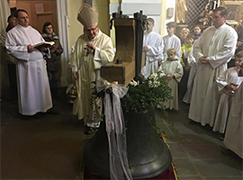 Českolipskou bazilikou opět zazní zvon