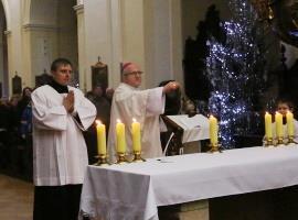 Vánoční bohoslužby s Mons. Janem Baxantem, biskupem litoměřickým
