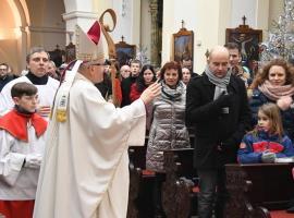 Vánoce 2017: Štědrovečerní mše svatá s biskupem Janem Baxantem