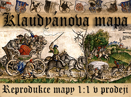 Biskupství litoměřické vydalo reprodukci Klaudyánovy mapy