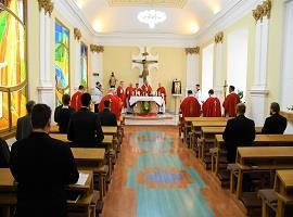 Veni Sancte v Teologickém konviktu v Olomouci