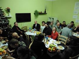 Předvánoční setkání v litoměřickém azylovém domě