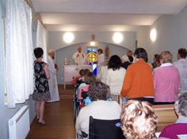 Požehnání kaple v Domově pro seniory v Žatci